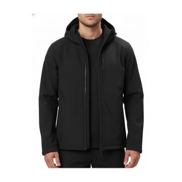 Jacheta impermeabila cu gluga -