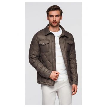 Jacheta matlasata cu buuznare pe piept