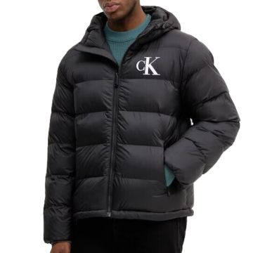 Geaca Calvin Klein LS NYLON MONOGRAM PUFFERJKT