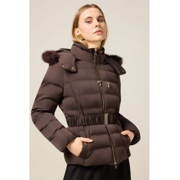 Geaca cu curea in talie