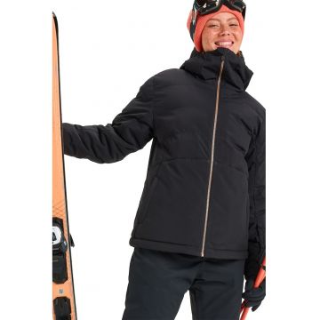 Geaca cu fermoar si model uni pentru ski Snowyhill Puffy