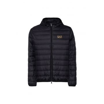 Geaca  pentru Barbati - m down light hooded jacket - 8NPB24-PNGPZ-0208 - XS INTL - Negru