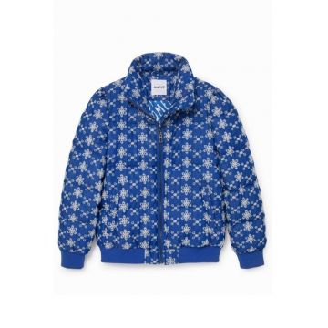 Geaca usoara cu model floral Prundila