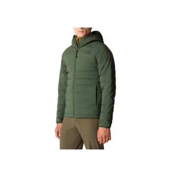 Jacheta barbati  umplutura naturala - verde - poliester si elastan - sezon iarna