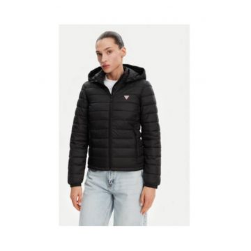 Jacheta de dama cu puf si inchidere cu fermoar