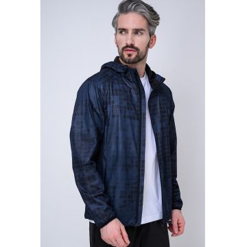 Jacheta regular fit cu gluga