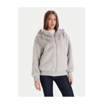 blana dama  gri - blana artificiala