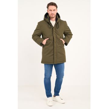 Geaca cu vatelina si gluga