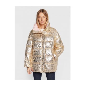 Geaca dama  auriu - material de iarna -
