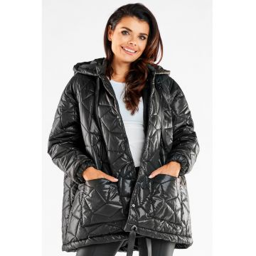 Geaca dama -  Poliester - Negru -