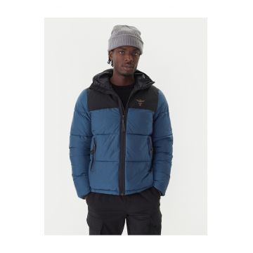 Geaca de iarna barbati  albastru