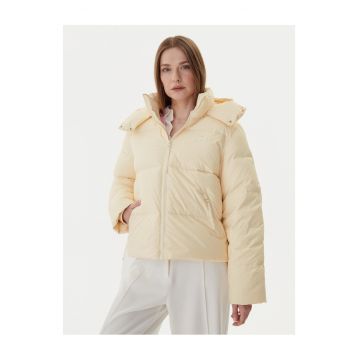 Geaca de puf dama  ecru