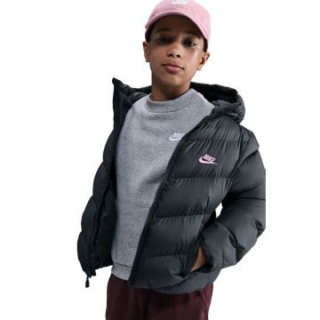 Geaca lejera cu vatelina si logo