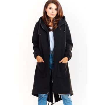 Hanorac dama -  Negru 44556 - Negru