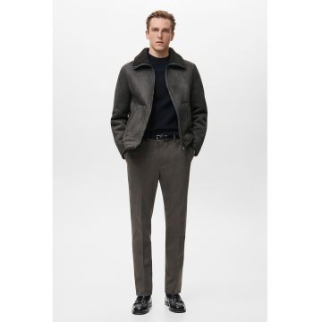 Jacheta cu buzunare oblice