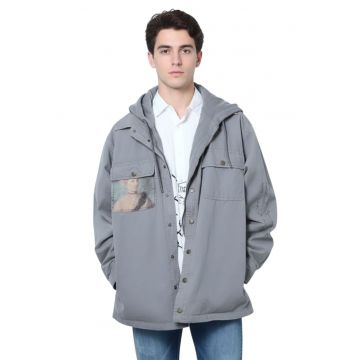 Jacheta lejera cu gluga -