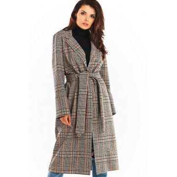 Palton dama -  Poliester - Gri