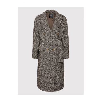 Palton de tranzitie dama  maro