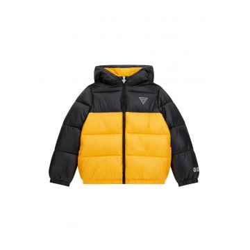 Geaca colorblock - Negru/Galben