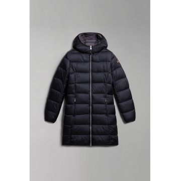 Geaca cu vatelina si gluga Aerons - Negru