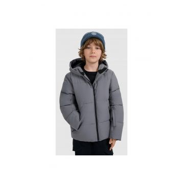 Geaca de schi copii -  gri - poliester