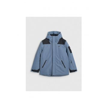 Geaca de snowboard  membrana 8000 - bleumarin - pentru baieti - junior