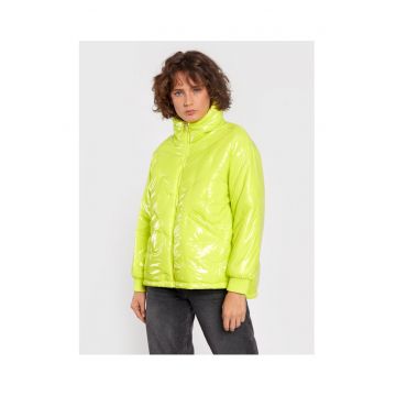 Geaca de tranzitie de dama  verde -