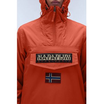 Geaca fara inchidere cu gluga Rainforest - Portocaliu