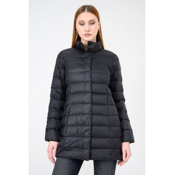 Geaca lunga matlasata