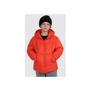 Geaca matlasata  pentru baieti - rosie - umplutura sintetica - poliester -