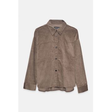 Jacheta-camasa striata - Maro taupe deschis