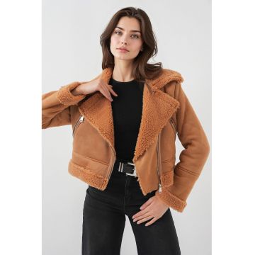 Jacheta dama HiCCUP cu guler elegant