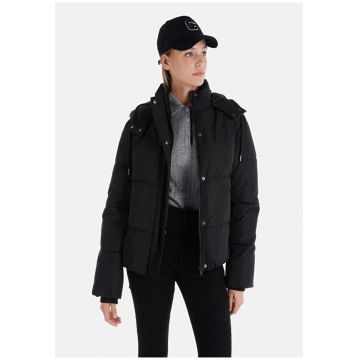 Jachetă de damă -  bumbac - Negru