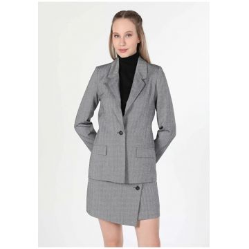 Jacheta de dama  regular fit - multicolor - marimea 40 EU