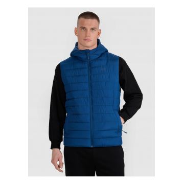 Vesta matlasata barbati  croi regular - impermeabila - bleumarin - poliester -