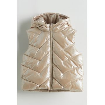 Vesta regular fit cu gluga - Maro nisip