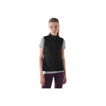 Vesta sport dama  4FRAW24TVJAF212 - poliamida/elastan - negru -