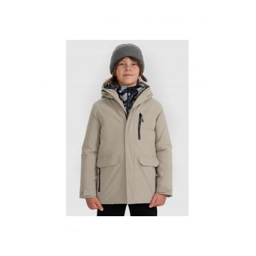 Geaca baieti JRAW25TJACM309-82S - 4F - Poliester - Bej