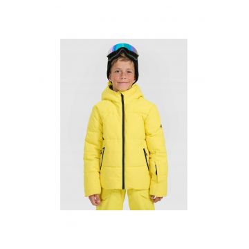 Geaca copii  galben - poliester - pentru baieti si fete