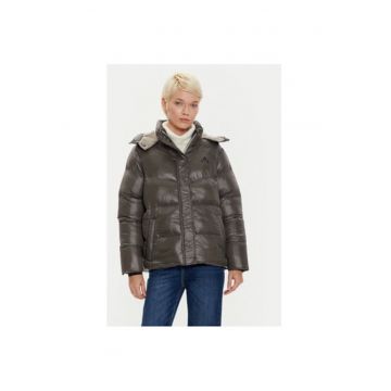 Geaca dama -  304095528 - Poliamida - Verde