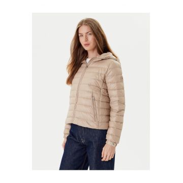 Geaca de puf dama   - bej