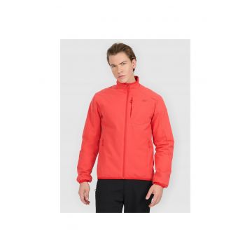 Geaca de puf trekking barbati  portocalie - umplutura sintetica