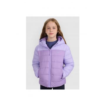 Geaca fete -  Poliester - 4FJRAW25TDJAF0771-51S - Mov