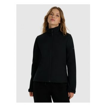 Geaca softshell dama  NeoDry 5000 - rezistenta la vant - neagra - poliester