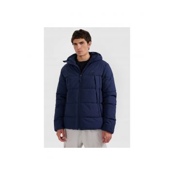 Geaca sport barbati -  poliester - bleumarin