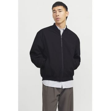 Jacheta cu buzunare laterale - Negru