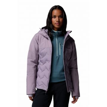 Jacheta cu umplutura cu puf - pentru trekking Grand Trek III - Lila
