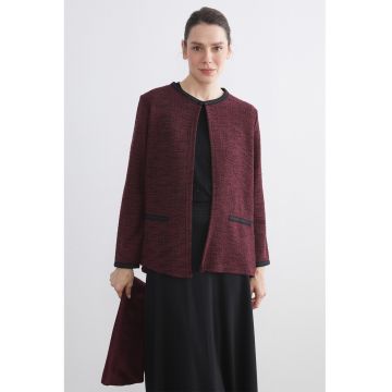 Jacheta fara inchidere - Rosu inchis