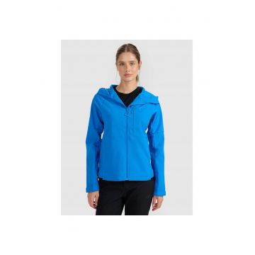 softshell  NeoDry 10000 - rezistenta la vant - albastra - poliester - trekking - Albastru