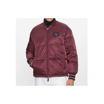 Geaca barbati -  Poliester - Visiniu - Bordeaux